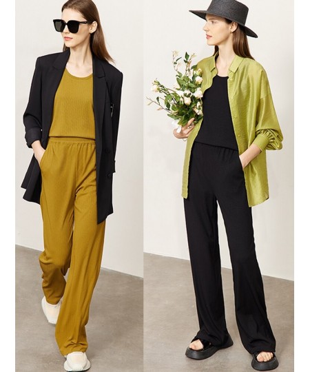 Minimalism 3 Piece Sets Women Outfits 2023 Spring New Fashion Shirt+elegant Vest+casual Versatile Pants Separately 12342122 $...