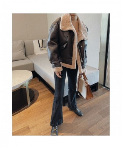 2022 Women Woolen Faux Fur Pu Leather Teddy Jackets Blazers Trench Coats Y2k Clothes Parkas Heavy Down Winter Za Oem Stylish ...