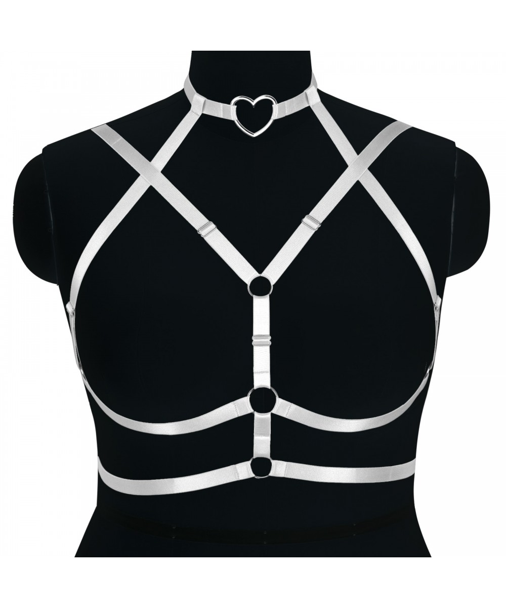 Women Gothic Erotic Body Harness Bondage Cage Bra Top Harness Adjustable Bdsm Garter Belt Lingerie Suspenders Straps $26.42 -...