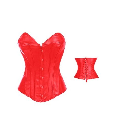 Leather corset waist corset Corset steampunk gothic waist sexy corselet Bustier corset corselet waist trainer $41.46 - Underwear