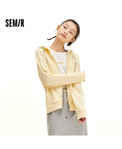 Women Hooded Casual Lazy Style Simple Spring 2023 Long-Sleeved Knitted Jacket Women'S Personalized Versatile $59.08 - Jackets...