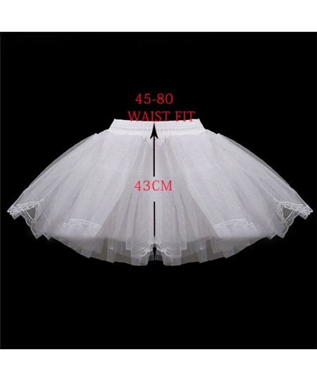 Flower Girls Petticoat Underskirt Cosplay Party Short Dress Jupon Enfant Fille Lolita Ballet Tutu Skirt Enaguas Sottogonna Mi...