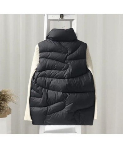 Sleeveless Down Jacket Women Autumn Winter Down Cotton Vest 2022 New Fashion Loose Thin Waistcoat Female Korean Sleeveless Co...