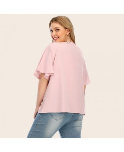 Plus Size Women Clothing 2022 Fashion New Loose Contrast Color Striped Large T-Shirt Ladies Summer Tops For Fat 4XL $46.63 - ...