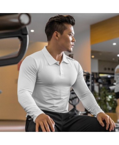 Dry Fit Compression Sport Shirt Men Rashgard Fitness Long Sleeves Running Sweatshirt Gym T-shirt Football Jersey Sportswear $...