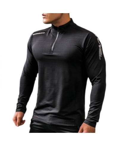 Dry Fit Compression Sport Shirt Men Rashgard Fitness Long Sleeves Running Sweatshirt Gym T-shirt Football Jersey Sportswear $...