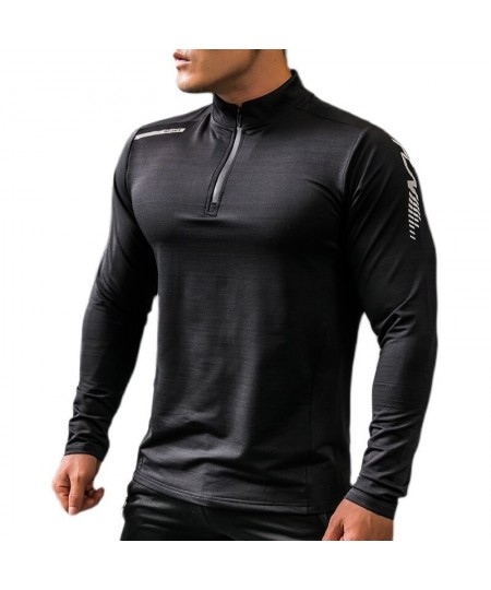 Dry Fit Compression Sport Shirt Men Rashgard Fitness Long Sleeves Running Sweatshirt Gym T-shirt Football Jersey Sportswear $...