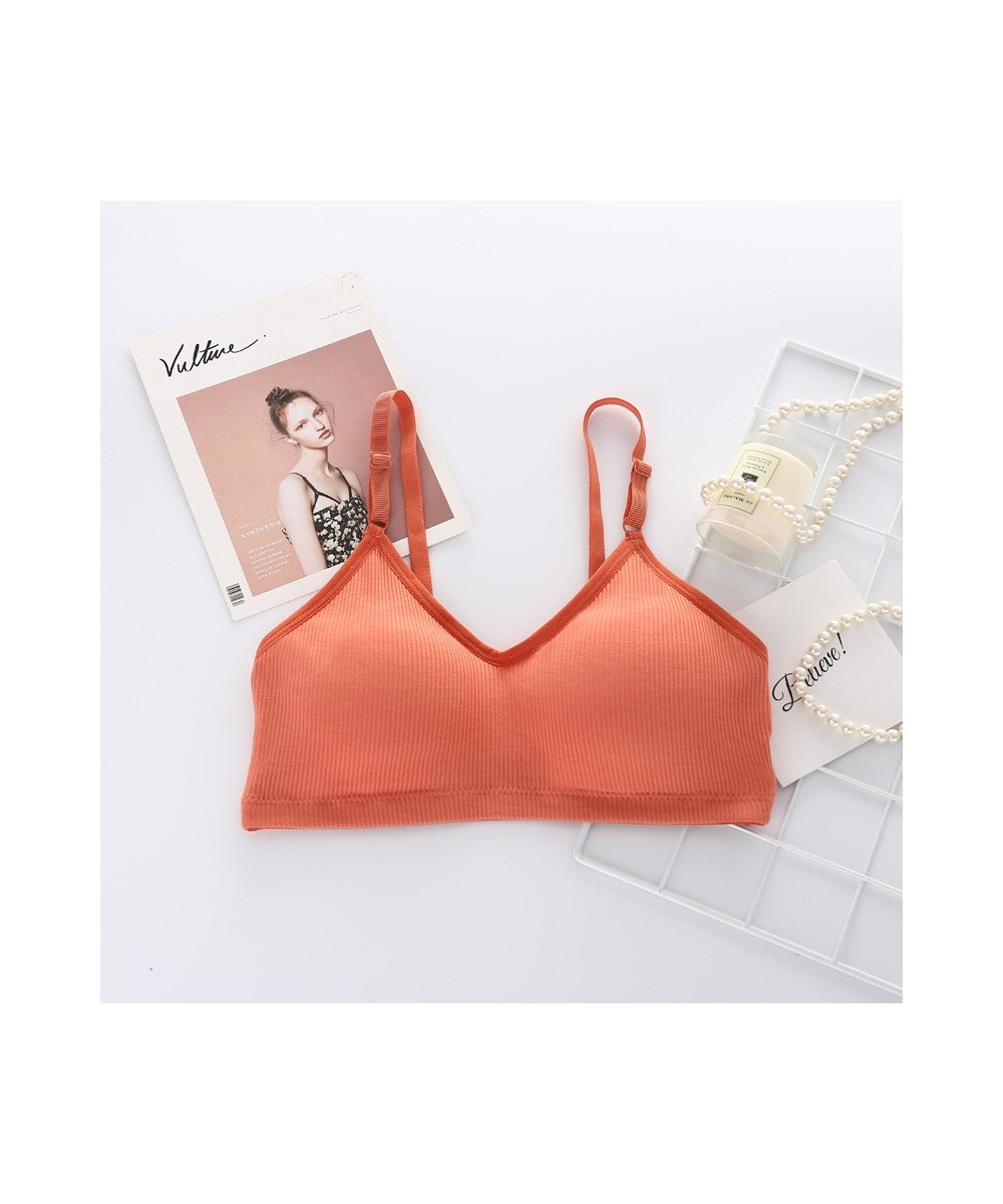 Seamless Brassiere Bras For Women Full Cup Breathable Bralette Wire Free Sleep Bra Tube Top Bralette Thread Girl Women Bra $1...