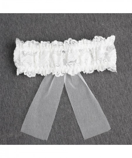 Women Elastic Leg Ring Sexy Lingerie Lace Garter Belt Bowknot Leg Loop Wedding Garters Bridal Cosplay Lace Face Mask Eye Mask...