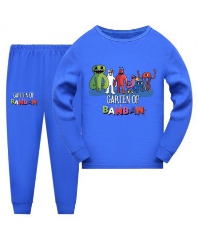 Anime Garden of banban Costume Kids Cartoon Pyjama Baby Girls Long Sleeve T Shirt Pants 2pcs Sets Teenager Boys Casaul $36.33...