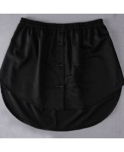 Women Fake Shirt Tail Blouse Hem Skirt Sweater Extender Detachable Underskirt A-Line Underskirt DIY Women Garments Accessorie...