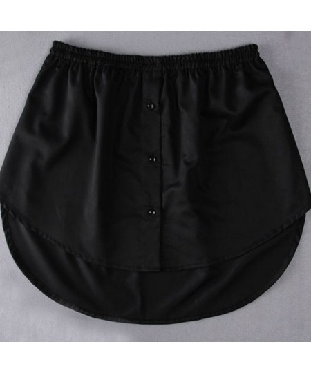 Women Fake Shirt Tail Blouse Hem Skirt Sweater Extender Detachable Underskirt A-Line Underskirt DIY Women Garments Accessorie...