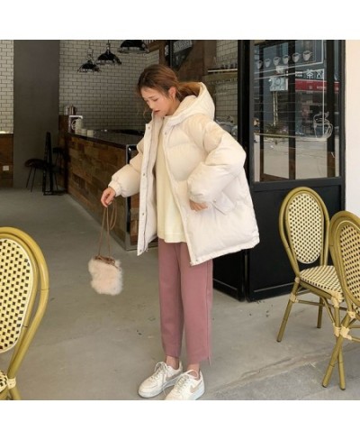 Winter Jacket Women Oversize Parka Coat woman Warm Thick Cotton Coat Loose Hooded Padded winter clothes womenc jacket $51.44 ...