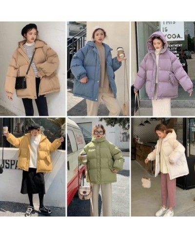 Winter Jacket Women Oversize Parka Coat woman Warm Thick Cotton Coat Loose Hooded Padded winter clothes womenc jacket $51.44 ...