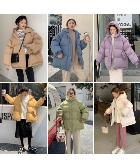 Winter Jacket Women Oversize Parka Coat woman Warm Thick Cotton Coat Loose Hooded Padded winter clothes womenc jacket $51.44 ...