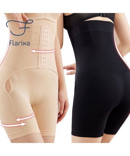 Flarixa Tummy Control Shaper Panties Butt Lifter Body Shapewear Women Binders Shapers Waist Trainer Slimming Belt Underwear $...