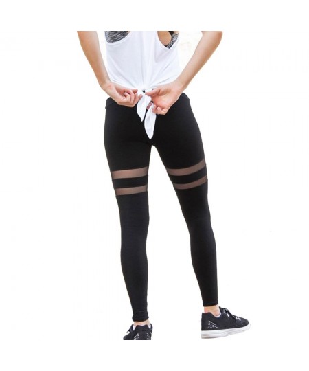 Workout Legging women Workout Clothes For Women Female Fitness Legging Clothing Mesh Legging Push Up High Waist Pants $23.32 ...