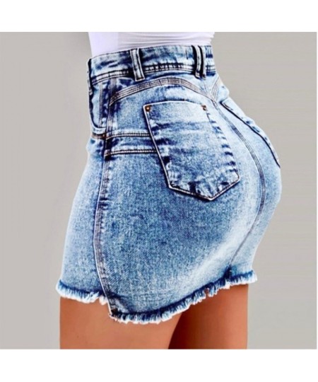 2023 New European and American Women's Denim Skirts Sexy High Waist Denim Hip Skirt Woman Y2k Black Skirt 4 Colors 6 Sizes $3...