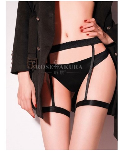 Sexy Leg Garter Belt Elastic Hollow Harness Suspender Strap Underwear Chain Suspender Belt Intimates Accessories High Waist $...