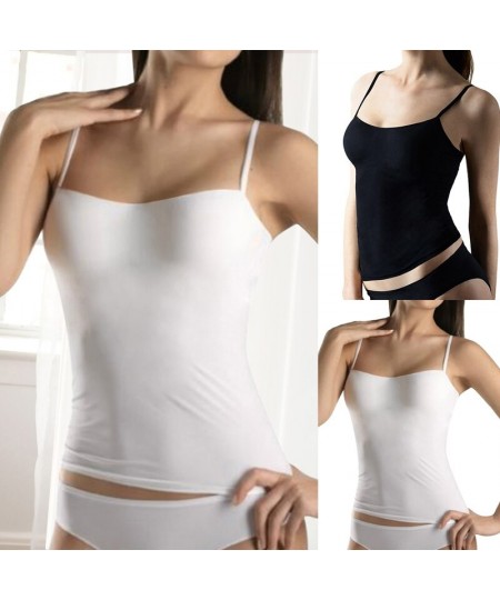 Women Thin Wild Solid Camis Vest Women Tank Tops Female 2023 Summer Sexy Strap Basic Tops Chiffon Sleeveless Camisole $14.88 ...