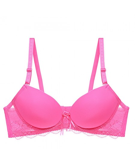 New Fashion Sexy Simple Push up Bra Candy Color A B C Cup Women Underwear Brassiere $16.86 - Underwear