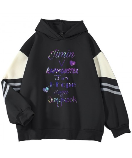 2022 new Korean KPOP bulletproof group V JIN Suga Jimin RM J-hope Harajuku boys and girls hoodie sports casual sweater $43.02...