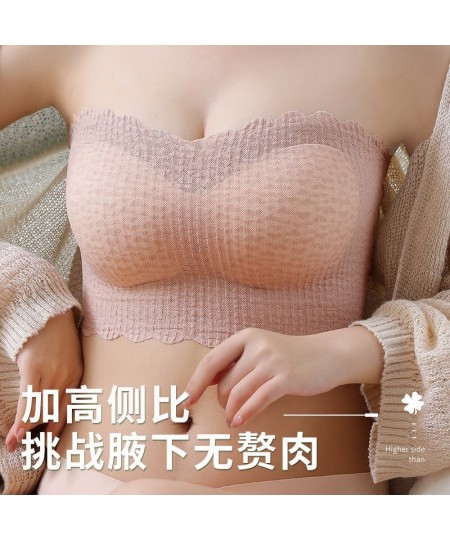 Comfortable Wireless Strapless Bras For Women Bralette Seamless Lace Push Up Bra Lingerie Sexy Backless Invisible Bras $12.31...