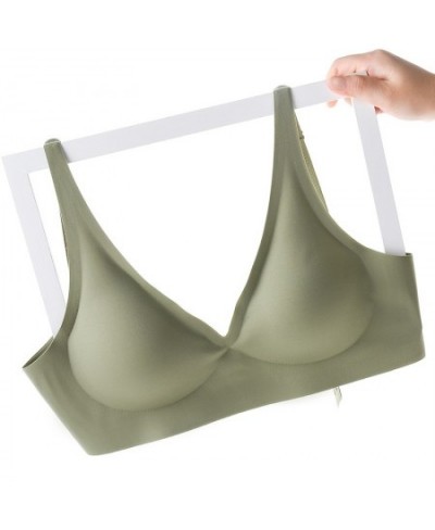 2pcs Sexy Lingerie Seamless Bra Women Underwear Wireless Latex Woman Bra Deep V Adjustable JELL-O Strips Thin Comfortable $31...