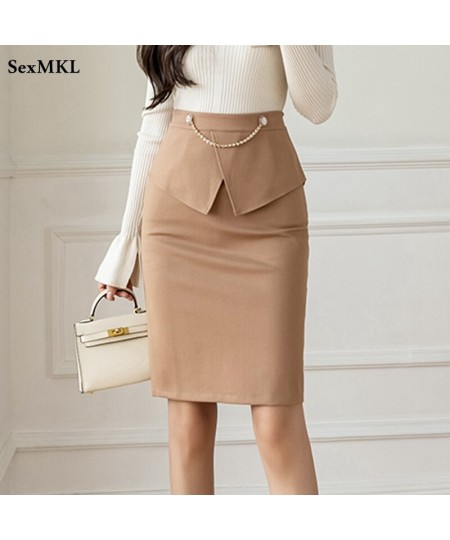 Oversized Elegant Black Skirts Womens 2022 Korean Fahsion Clothing High Waist Y2k Skirt Sexy Winter Streetwear Mid Length Ski...