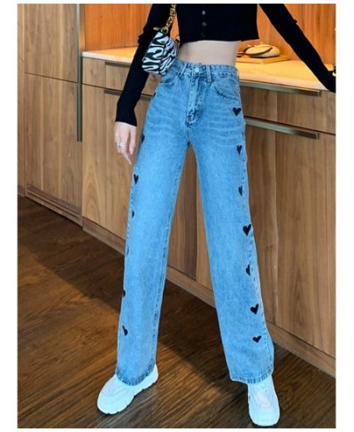 spring 2022 womens fashion high waist Women's Wide leg jeans baggy woman denim capris Pants jean mom jeans straight trousers ...