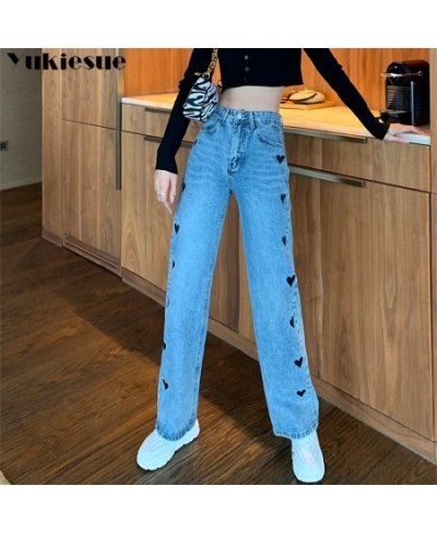 spring 2022 womens fashion high waist Women's Wide leg jeans baggy woman denim capris Pants jean mom jeans straight trousers ...