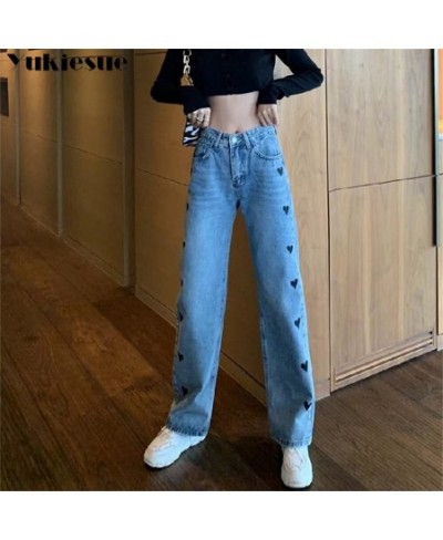 spring 2022 womens fashion high waist Women's Wide leg jeans baggy woman denim capris Pants jean mom jeans straight trousers ...