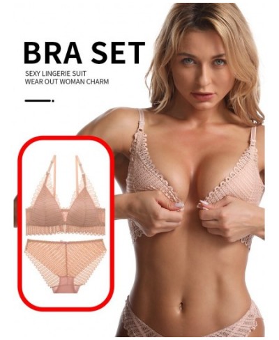 Women's bra Set sexy Lace bra lette lingerie bralette push up bra sexy panties Women's bra underwear set for Women Lingerie $...