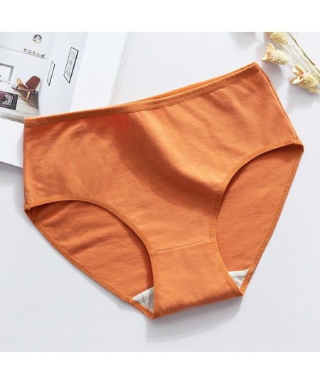 M-XL 9 Colors Cotton Panties Women Seamless Briefs Simple Mid-Rise Sexy Lingerie Girl Panty Breathable Female Underwear $10.3...