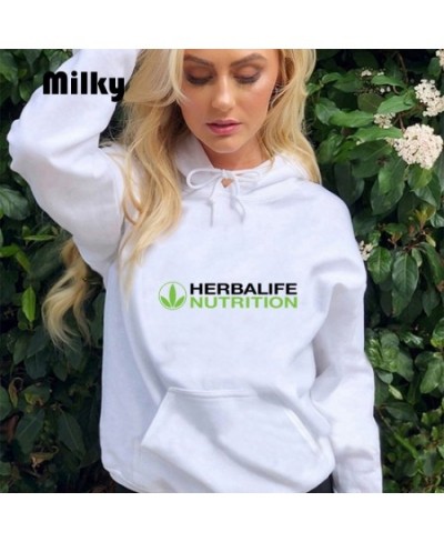 Hoodie women Herbalife Harajuku Funny diy Hooded For Womens Tops Oversized Sweatshirts aesthetic Crewneck Clothes $40.23 - Ho...