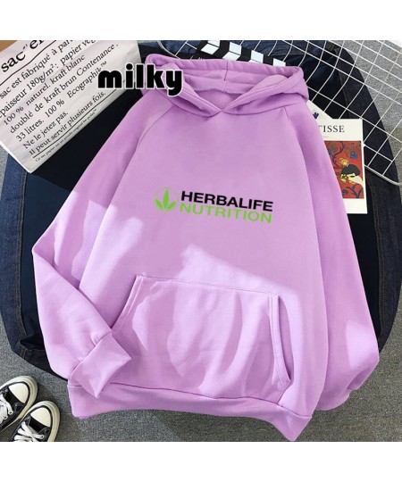 Hoodie women Herbalife Harajuku Funny diy Hooded For Womens Tops Oversized Sweatshirts aesthetic Crewneck Clothes $40.23 - Ho...