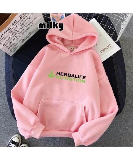 Hoodie women Herbalife Harajuku Funny diy Hooded For Womens Tops Oversized Sweatshirts aesthetic Crewneck Clothes $40.23 - Ho...