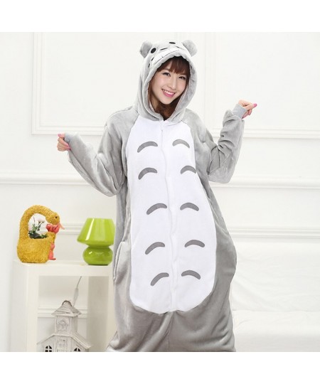 Kigurumi Animal Adults Stitch Tiger Onesies Women Men Panda Cartoon Pajamas Halloween Cosplay Costumes Jumpsuit Christmas Gif...