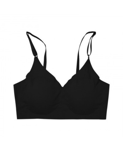 Sports Bras Sexy Wireless Comfort Bras For Woman Seamless Push Up Underwear Padded Bralette One Piece Brassiere Intimate Bra ...