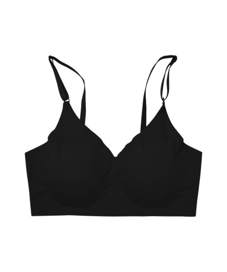 Sports Bras Sexy Wireless Comfort Bras For Woman Seamless Push Up Underwear Padded Bralette One Piece Brassiere Intimate Bra ...