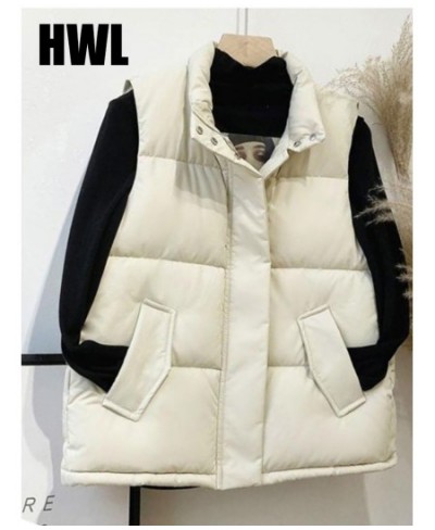 Down Jacket Vest Winter Warm Midi Long Puffer Jacket Womens Lightweight Puffer Vest Casual Outwear Vests Sleeveless Down Jack...