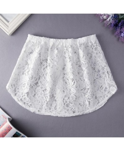 Women Fake Shirt Tail Blouse Hem Skirt Removable Underskirt Sweater Extender $22.25 - Bottoms