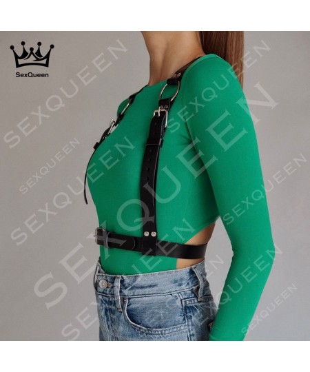 Women Body Sexy Underwear Harness traps Lingerie Sexy Bondage Garter Belt Stockings Gothic Accessories Leather Harness Sexy $...