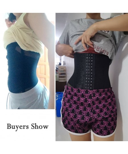 XS Girdle Body Shaper For Women Slimming Belt Breathable Waist Trainer With Hooks Steel Bone Corset Tummy Long Gaine Post $24...