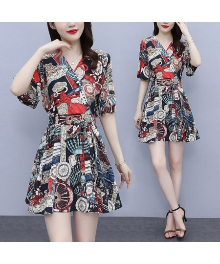 Summer fashion dress shorts suit women are thin net red chiffon shorts and skirt two-piece suit $28.16 - Suits & Sets