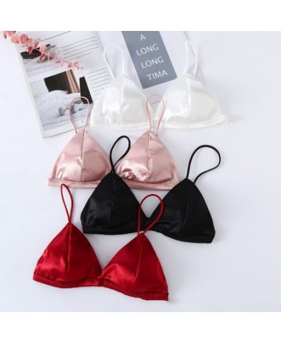 Wrapped Chest Tube French Top Sexy Shoulder Women's Style Underwear Single Girl Adjustable Lingerie Satin Buckle Strap Bra $2...