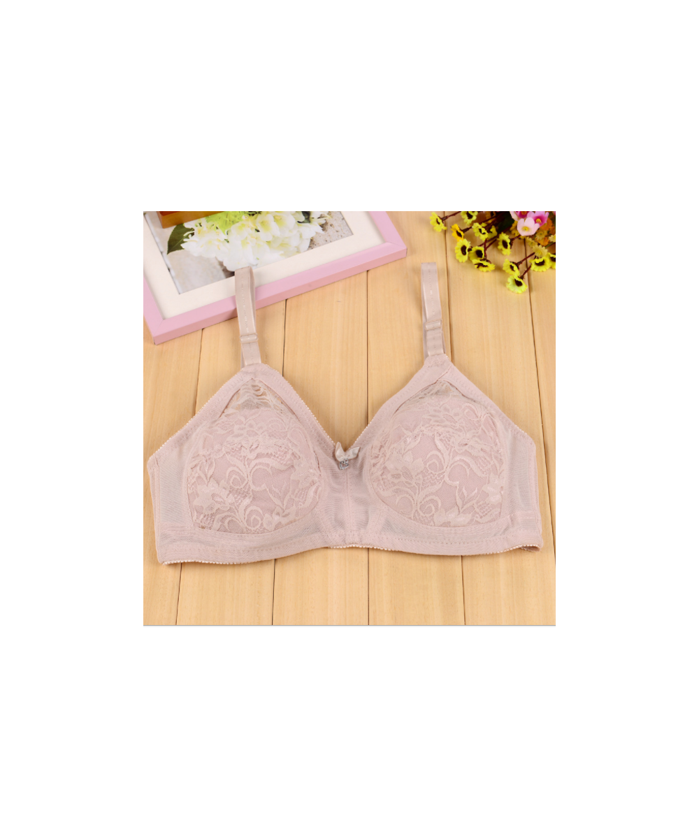 Good for exercise and traveling wire free bra tops soft cotton bras without underwire breathable full sexy lace lingerie Bh D...