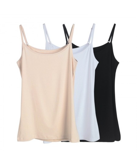 Summer Sexy Camisoles Women Crop Top Sleeveless Shirt Sexy Slim Lady Bralette Tops Strap Skinny Vest Camisole Base Vest Tops ...