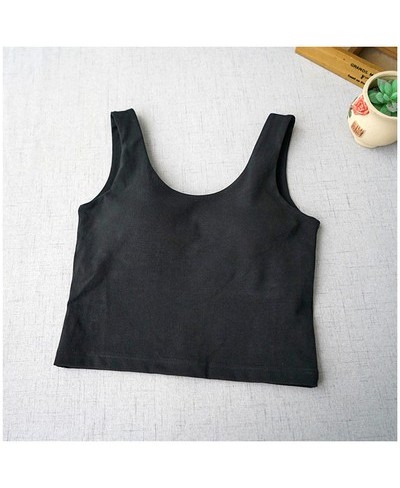 Summer Women Elastic Sporty Knitting Cotton Camis $39.27 - Underwear