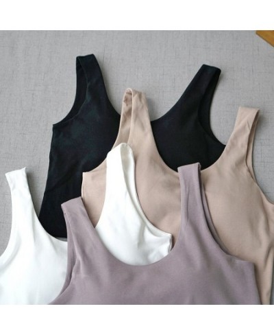 Summer Women Elastic Sporty Knitting Cotton Camis $39.27 - Underwear